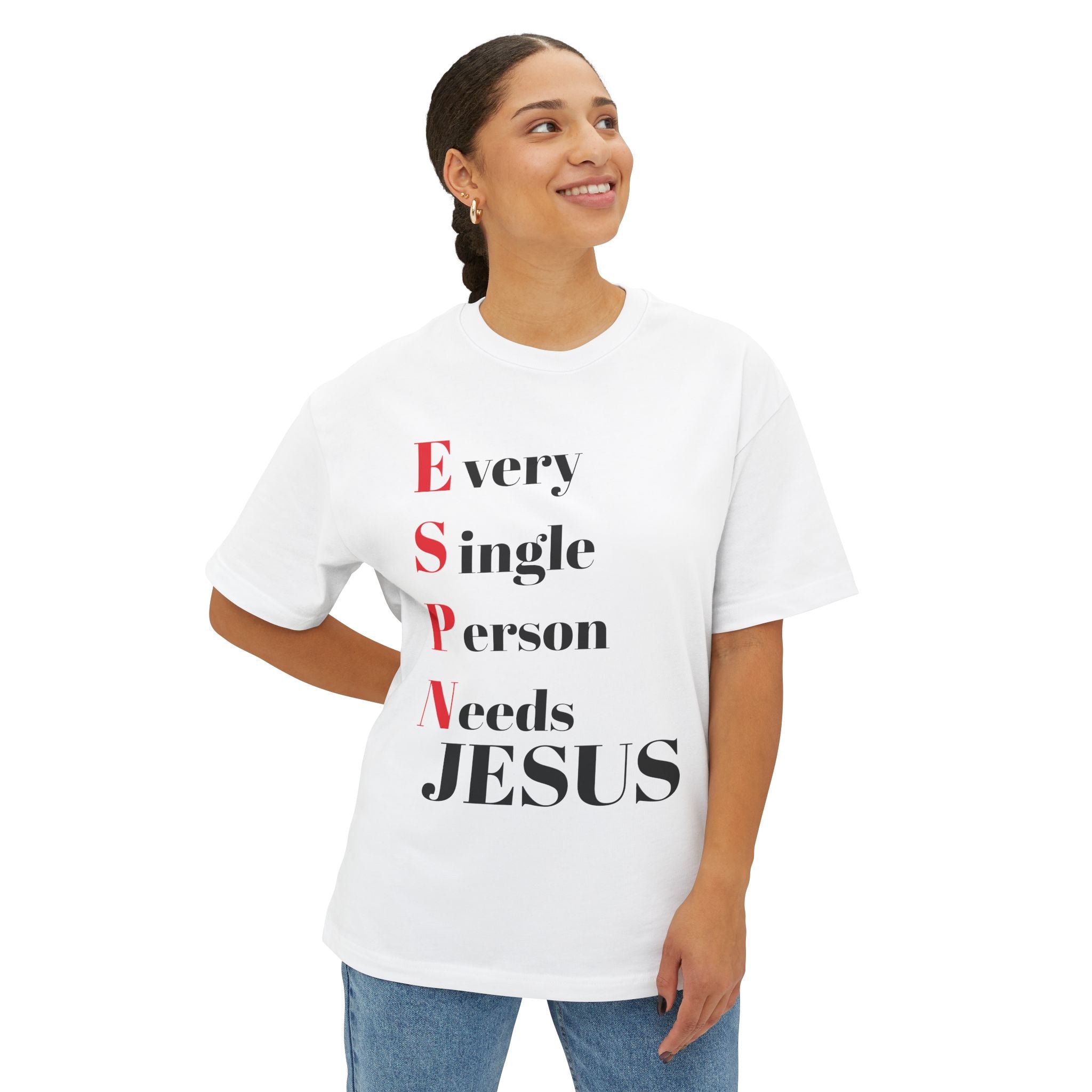 Unisex Oversized Boxy Tee